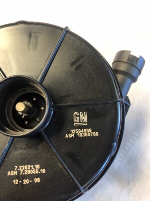 06-11 CADILLAC DTS 4.6L ENGINE SECONDARY SMOKE AIR INJECTION PUMP OEM 12594698