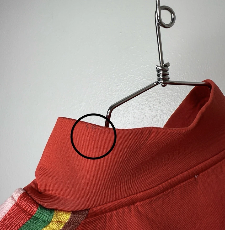 Sandro Paris Women's Striped Zip Bomber Jacket Sz 1 *Flaw Foto 4 de 4