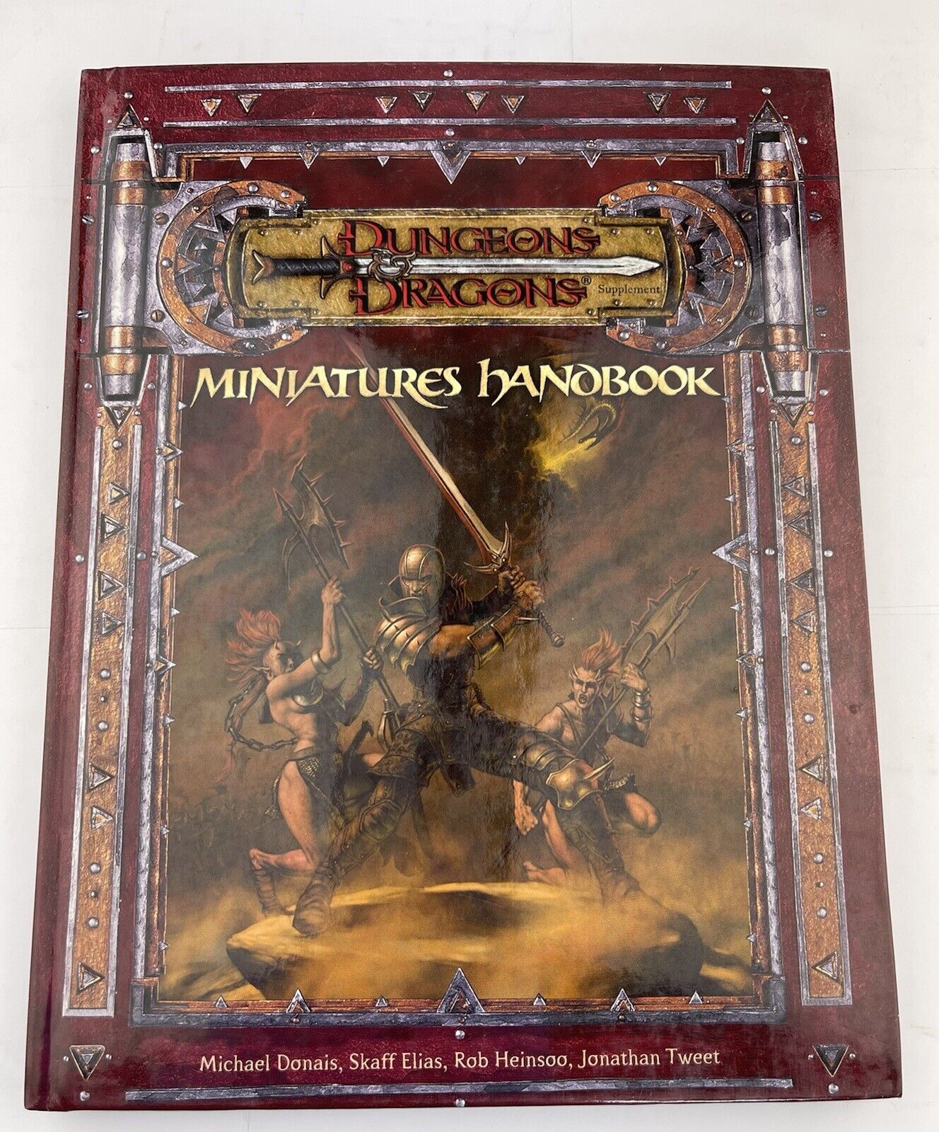 D&D Miniatures Handbook HC - Dungeons & Dragons 3.5 Edition WOTC