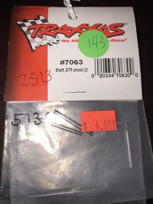 Traxxas 7063  1/16 Mini E-Revo VXL * 2 GTR SHOCK SHAFTS