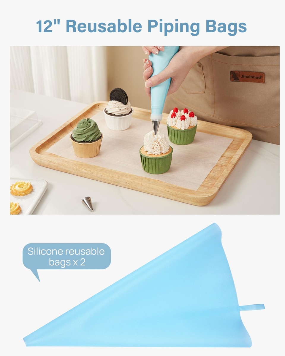 Cake Decorating Kit Kootek 32-Piece Piping Bags, Tips Tools - Main Image