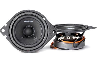 Memphis Audio PRX27 2.75'' 15W-RMS 30W-MAX Car Audio Coaxial Midrange Speakers