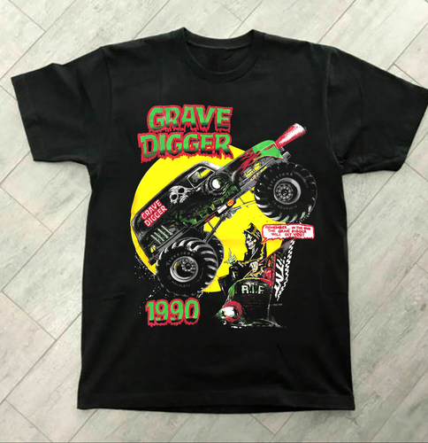 Grave Digger Monster 1990 All Size Gift For Fan All Size T-shirt BM289