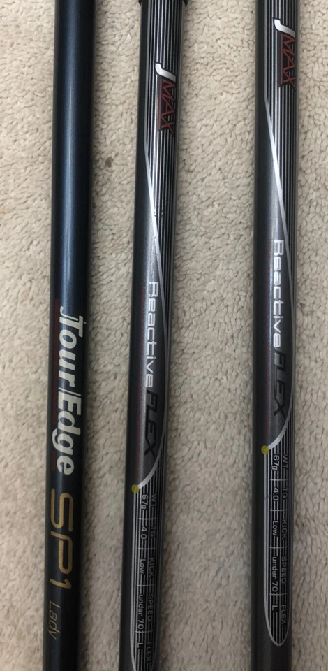 Hierros híbridos Tour Edge BAZOOKA JMAX titanio 5 7 maderas hierro-madera 5 y 6 diestro para mujer Foto 4 de 4