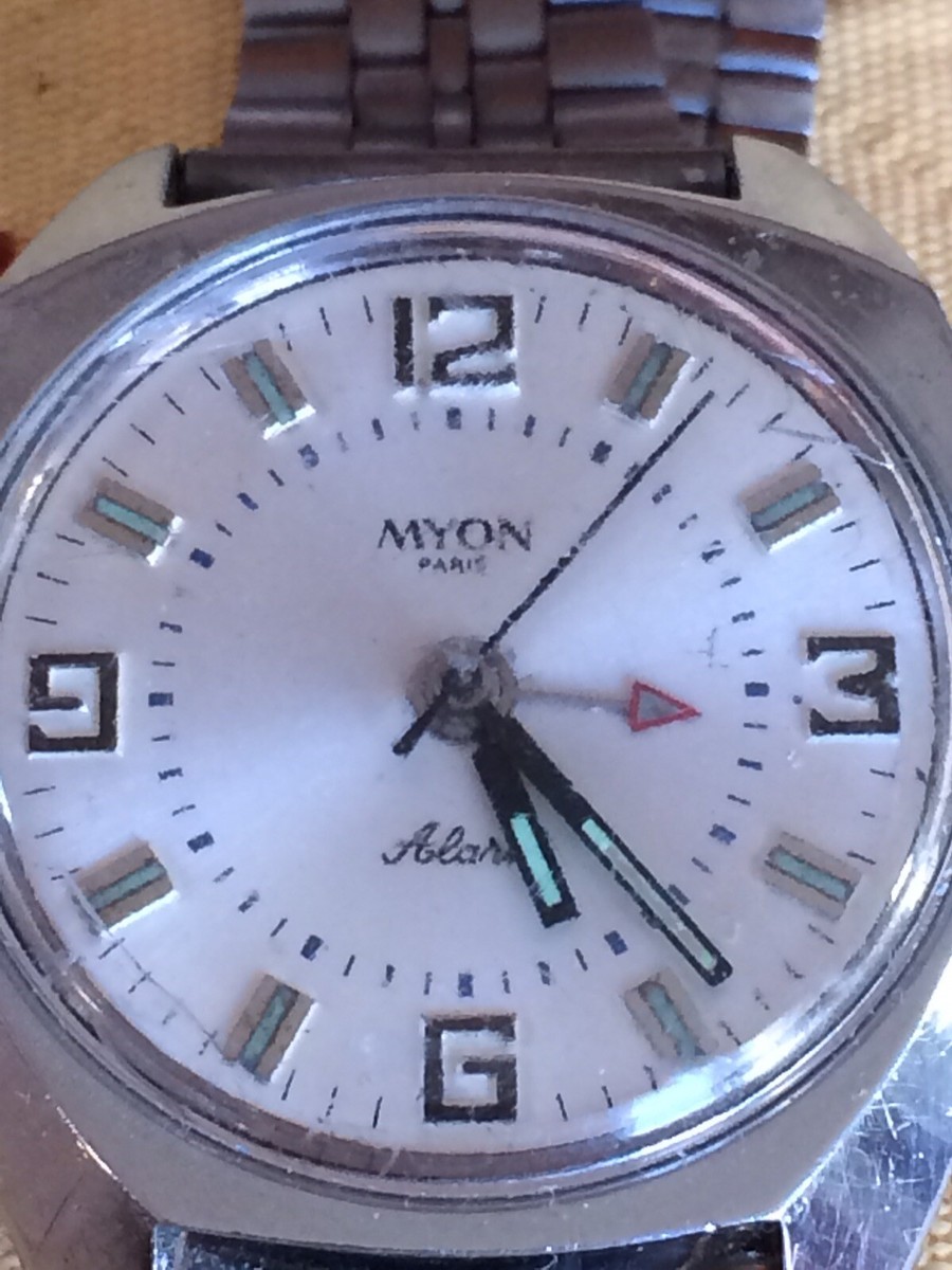 Montre Mécanique MYON Avec Alarme - Pour Homme - Occasion En Bon état
