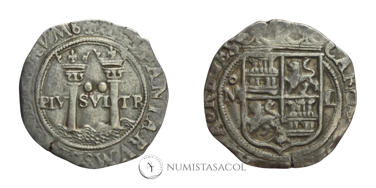 NT/ JUANA Y CARLOS 2 REALES MEXICO (E1500)