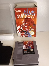 NINTENDO NES TAITO BLUE SHADOW BOXED WITH MANUAL