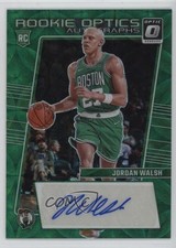 2023-24 Panini Donruss Optic International Green Prizm Jordan Walsh Auto 0rd2
