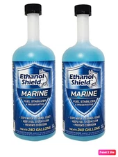 Ethanol Shield Marine Fuel Stabilizer and Preservative 2 PACK (24oz each bottle)