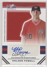 2017 Panini USA Baseball Stars & Stripes Jersey 35/49 Holden Powell Auto 0i76