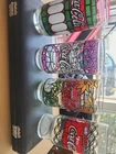 Coca-Cola Vintage Tiffany-Style Drinking Glasses Lot (4)