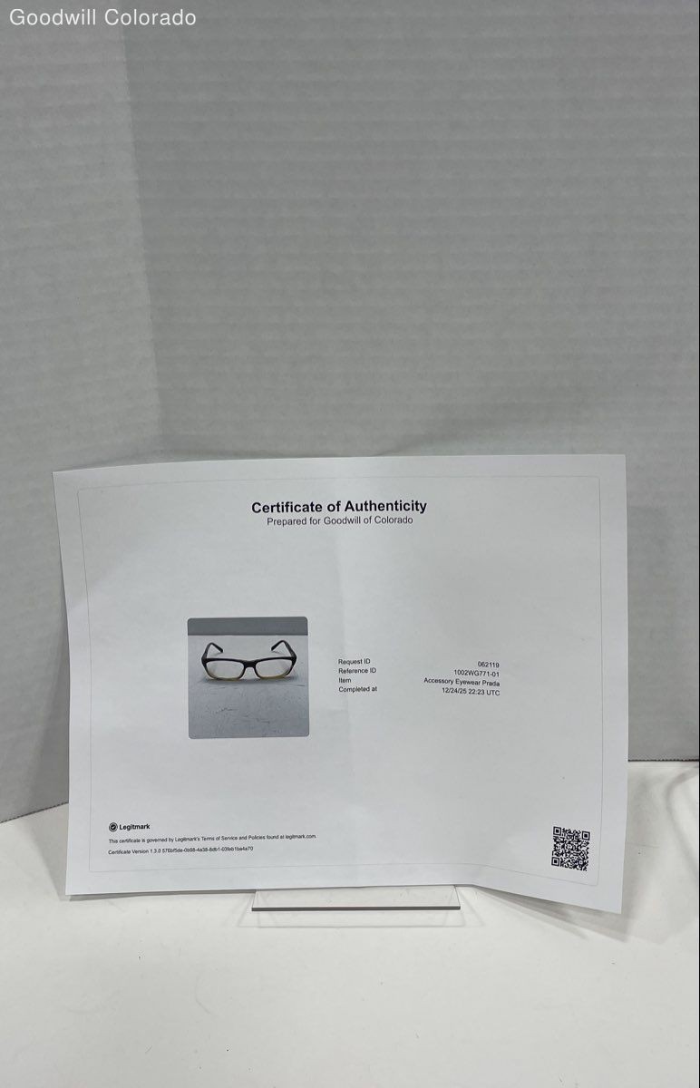 Prada Rectangular Rim Glasses AUTHENTICATED - image 2