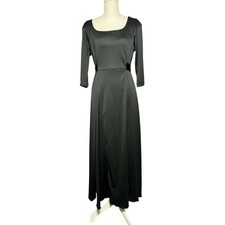 Tuxedo Wholesaler Concert Attire Dress Womens 8 Black Formal Maxi Gown