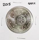 2015 Greater Houston Coin Club Silver Round (1 Troy oz 999 on edge)