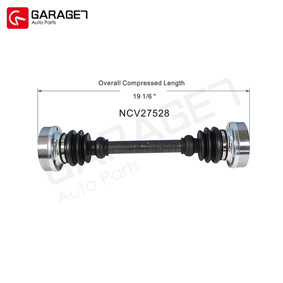 Conjunto de eje trasero CV para BMW 735i 735iL 1985-1991 1990-94 740i 740iL 750iL Foto 2 de 4