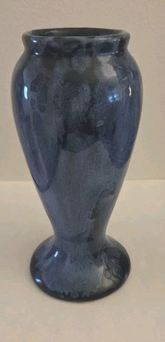 Vintage Brush McCoy Blue Onyx Vase