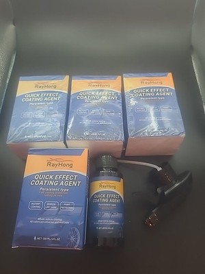 4 X RayHong Quick Effect Coating Agent 4 Fl. Oz Each Set of 4