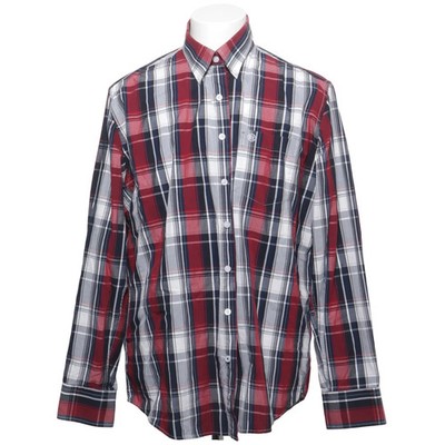 Bluewear, Flanellhemd, Größe: XL, Rot/Blau/Weiß, Baumwolle, Glencheck #E6b