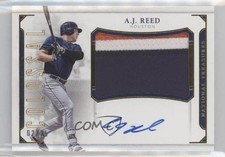 2016 National Treasures Colossal Signatures Gold Prime 2/25 AJ Reed Auto 0b2