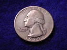 1939-S WASHINGTON QUARTER SUPERIOR KEY DATE COIN!!    #70