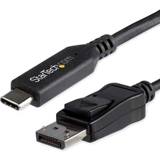StarTech 6ft/1.8m USB C to Displayport 1.4 Cable Adapter - 4K/5K/8K USB Type C
