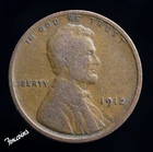 ✅  1912 Lincoln Wheat Cent - VG+
