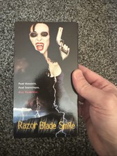 Razor Blade Smile 1999 VHS Tape Horror Vampires Hollywood Video Mint