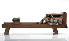 Walnut Rowing Machine with S4 BLE Monitor | USA Made Water Rower | Original Hand