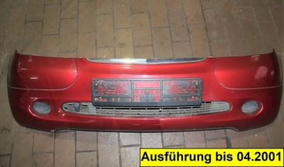 Stossfänger/ Stoßstange Vorn Mercedes-benz A 140 168 Farbe Vulkanrot Limousine