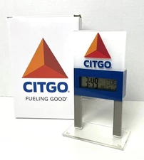Citgo Cities Service Collectible Digital Clock Oil Gas Vintage NEW