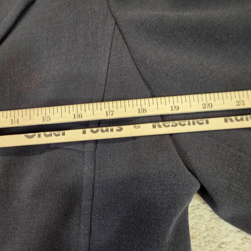 CAbi 384 coat blazer jacket peacoat Carbon dark gray Size 16 - Picture 3 of 10