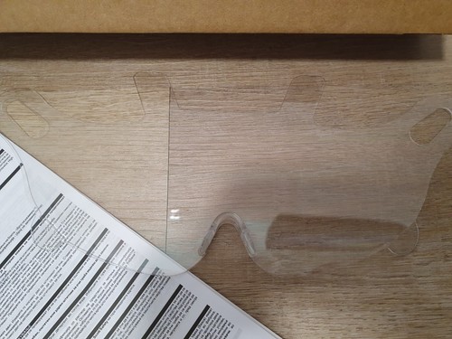 2x 3M Scott HXSPEC Eye Shield für Style 600 Helm Clear Visier Scheibe EN166 - Bild 4 von 6