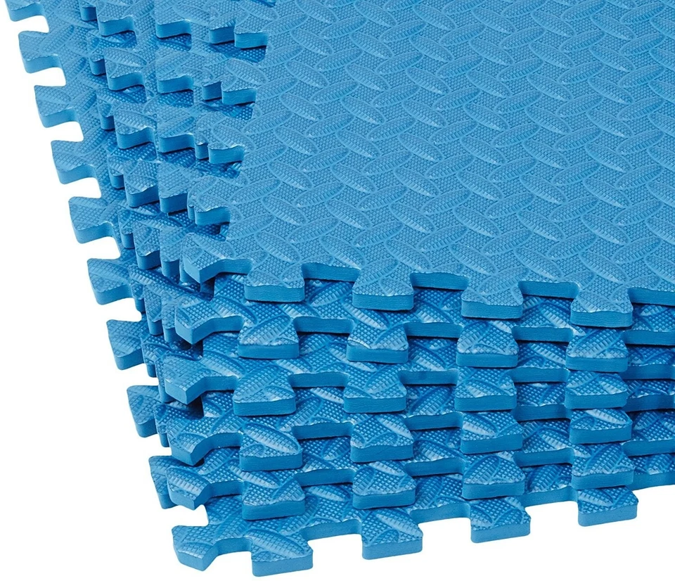 Exercise Mat, EVA Foam Interlocking Tiles, Protective Flooring for Gym Equipment - Image 3 of 4
