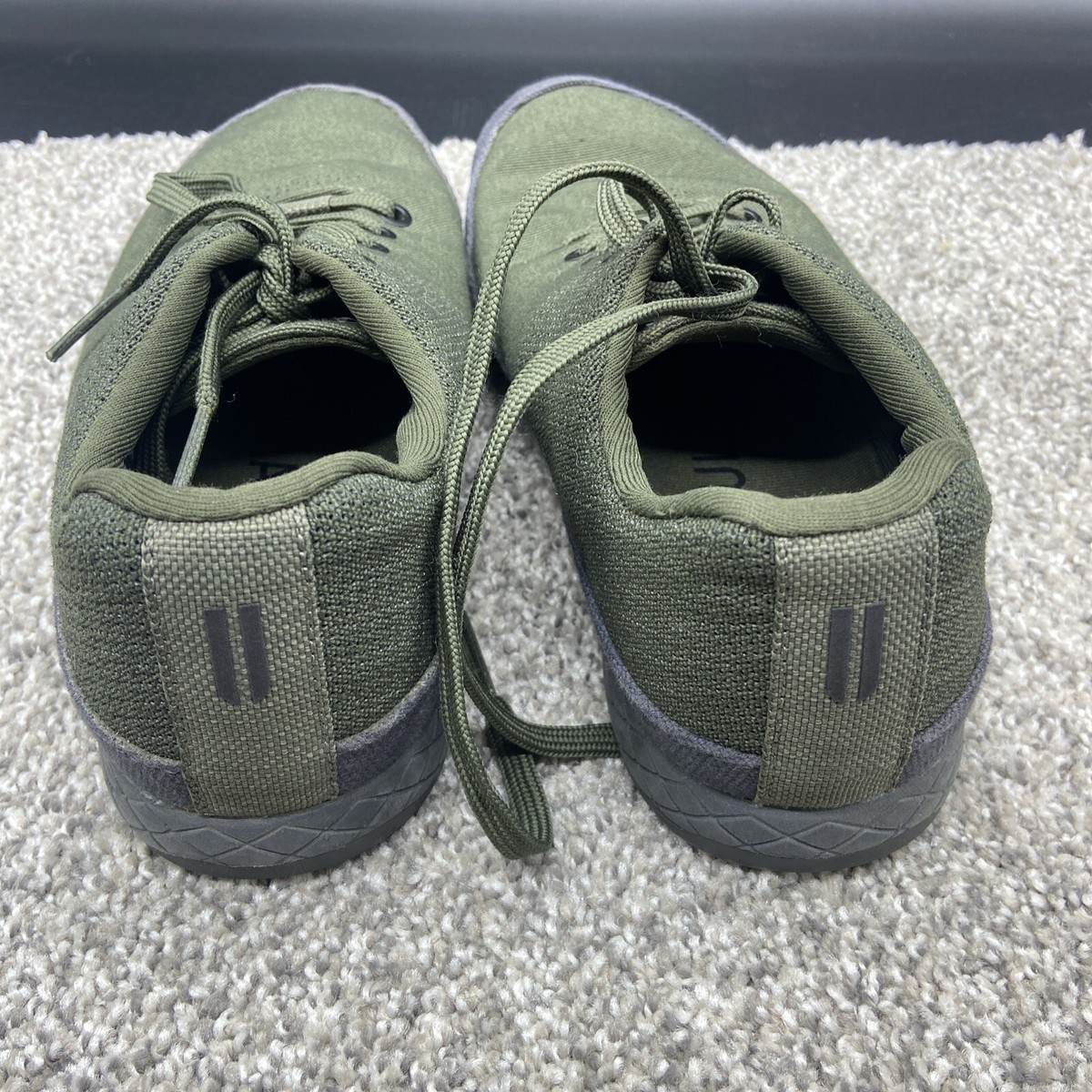 NICE NOBULL MID CANVAS TRAINER ARMY GREE Shoes Size Unisex Men 10.5 Women 12 Nobull Army Green Trainers Women main image 4