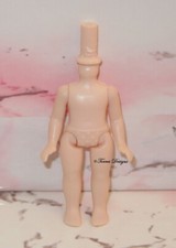 New Barbie Extra Mini Minis Doll Body from Brown And Lavender Hair for Custom