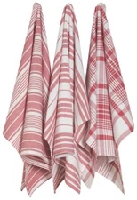 Now Designs Jumbo Dish Towels (Set of 3) - Red