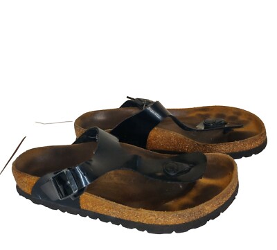 Birkenstock Gizeh Thong Sandals Footbed Slip-on Size 37 (US  display picture 2