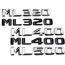 Für Mercedes Benz ML ML300 ML320 ML350 ML400 ML500 Embleme Aufkleber Badge Auto Für Mercedes Benz ML ML300 ML320 ML350 ML400 ML500 Embleme Aufkleber Badge Auto