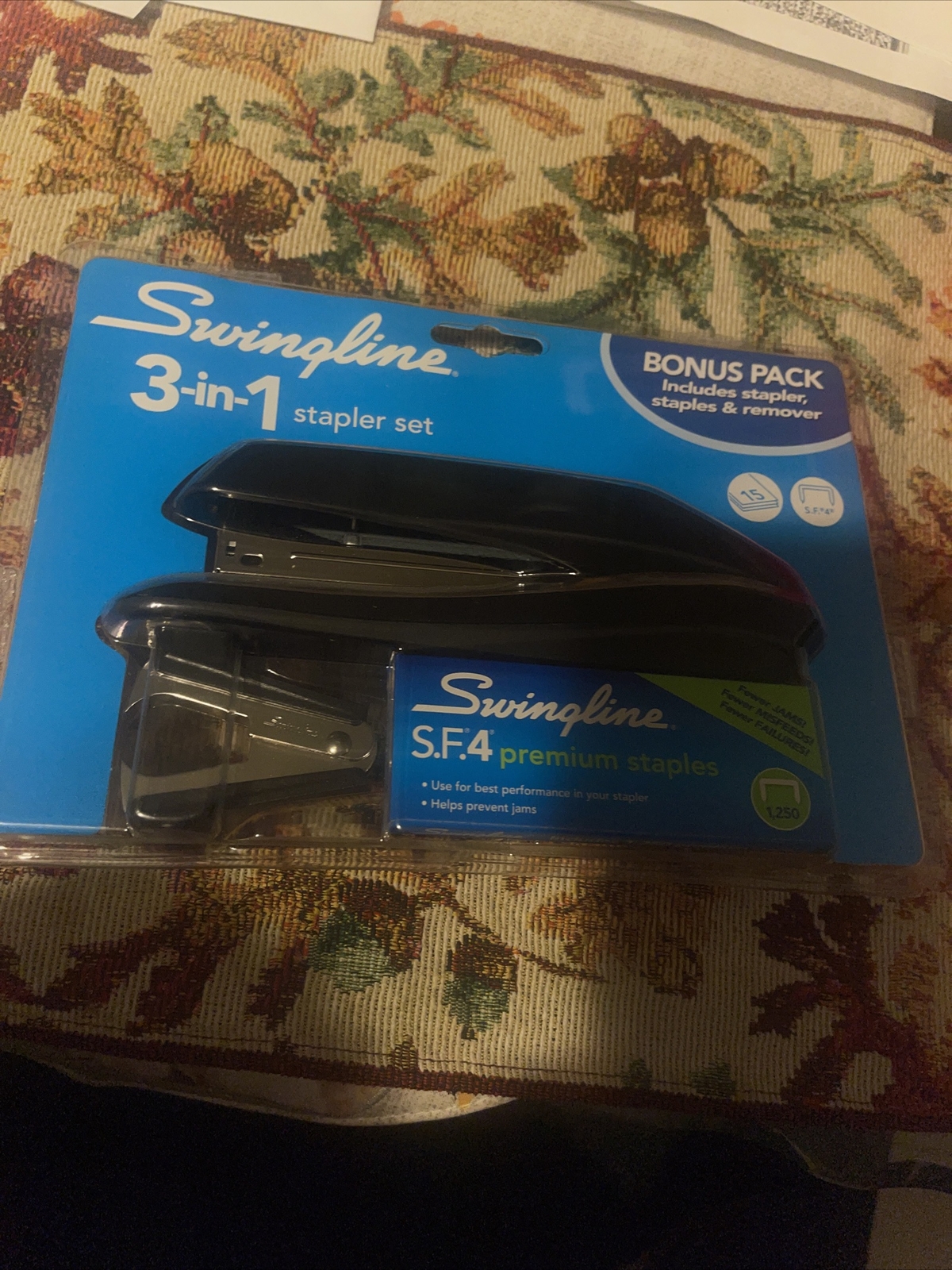Swingline S7054567 Standard Stapler Value Pack - Black-image