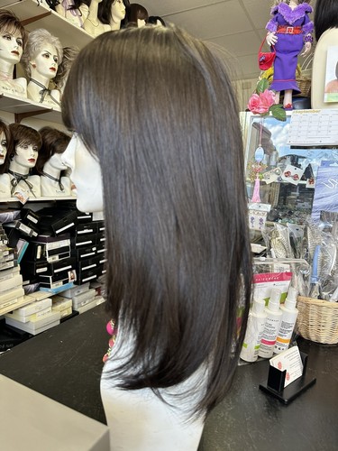 RAQUEL WELCH “INFLUENCER INSPO” RL2/4 Off Black LaceFront MonoPart Reg. $349.❤️ - Picture 6 of 15