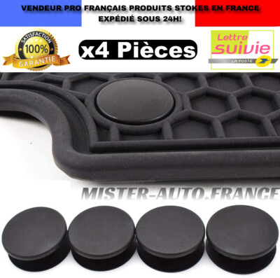 Clips Fixation Tapis Voiture Mercedes - Oeillets Anti-Dérapants 8 Pièces Pour Tous Modèles