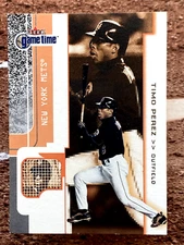 2001 Fleer Game Time Timo Perez #90