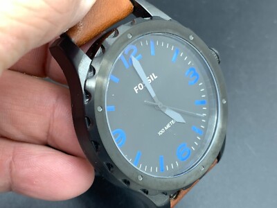 FOSSIL JR1446 WATER RESIST 10 ATM S/S QUARTZ MEN'S