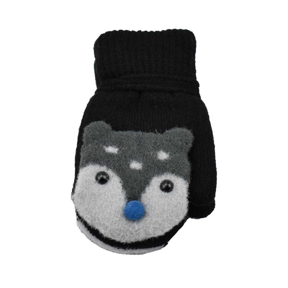 Wear Sierra Mittens for Baby and Toddler-Colorful Mouse Design, Great Gift Idea