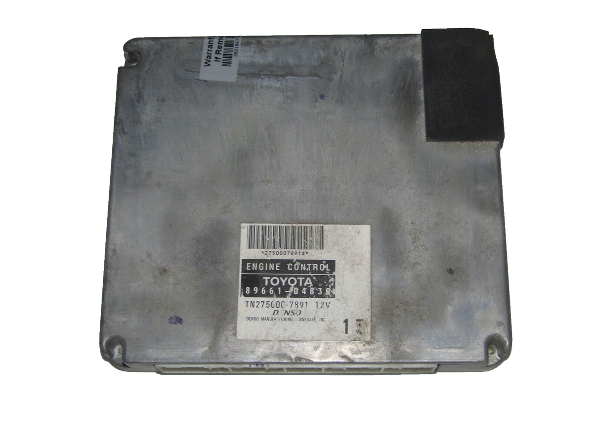 Engine Control Module Computer ECM ECU 89661-04830 2004 Toyota