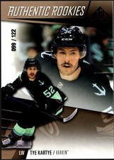 2023-24 Upper Deck SP Game Used - Authentic Rookies Gold #237 Tye Kartye /122