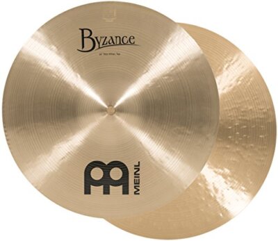 Meinl Becken B14TH Byzance 14 Zoll traditionelles dünnes Hi-Hat Becken Paar (...