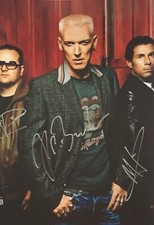 6) HP Baxxter Scooter signiert Foto Musik Unterschrift Signatur Autogramm signed