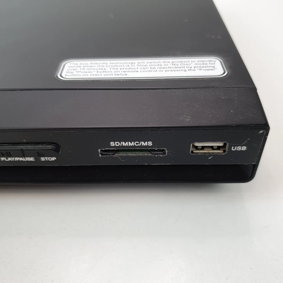 logik L2HDVD12 upscaling DVD player HDMI connection USB SD card reader tested. - Image 3 of 4