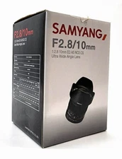 Samyang Ultra Wide Angle Camera Lens F2.8/10mm 1:2.8 10mm ED AS NCS CS